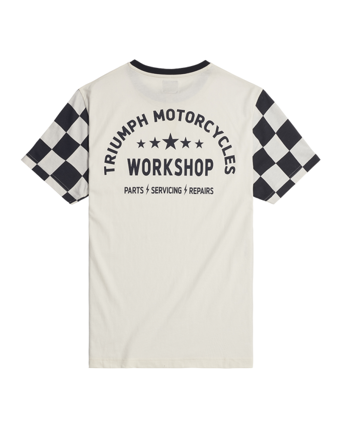 Preston Checkerboard Sleeve Tee