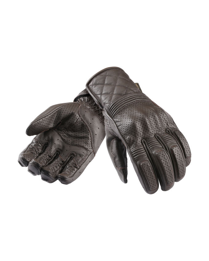 Dalton Leather Gloves with D3O® Protective Knuckles