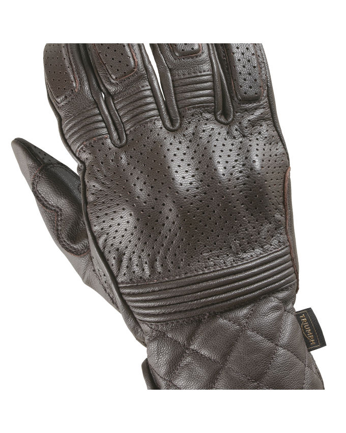 Dalton Leather Gloves with D3O® Protective Knuckles
