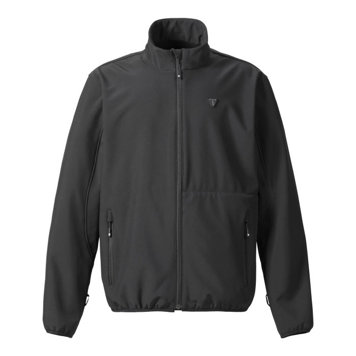 Softshell-Jacke für Herren in Schwarz | Motorradbekleidung