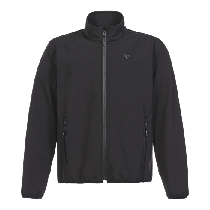Packable Windshell Black Jacket | Motorcycle Clothing