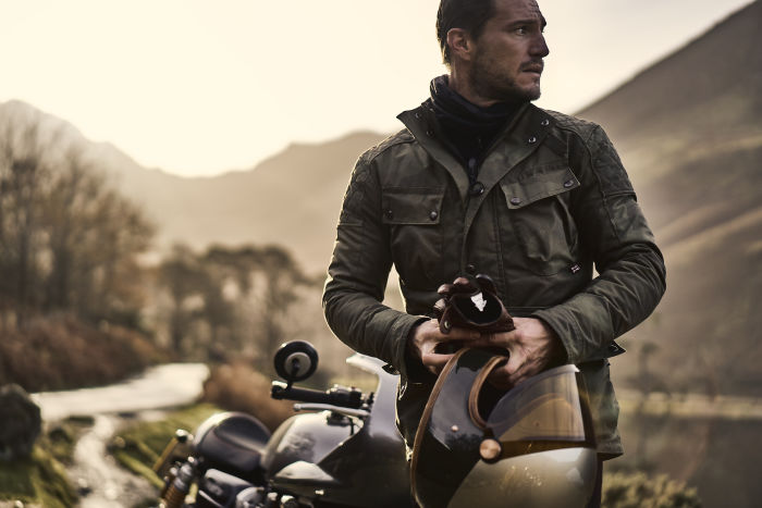 Triumph mcqueen waxed camo jacket hot sale