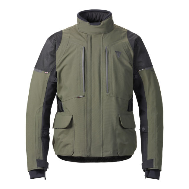 新品未使用 定価 ¥92840トライアンフ LEITH JACKET Triumph Motorcycles Leith Waterproof Jacker Khaki MTPS21404 | eBay