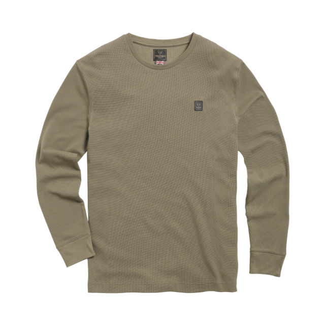 【TRUE RELIGION】 Chain armor long sleeve Khaki (Waffle) TRUE RELIGION】 Chain armor long sleeve Khaki (Waffle)