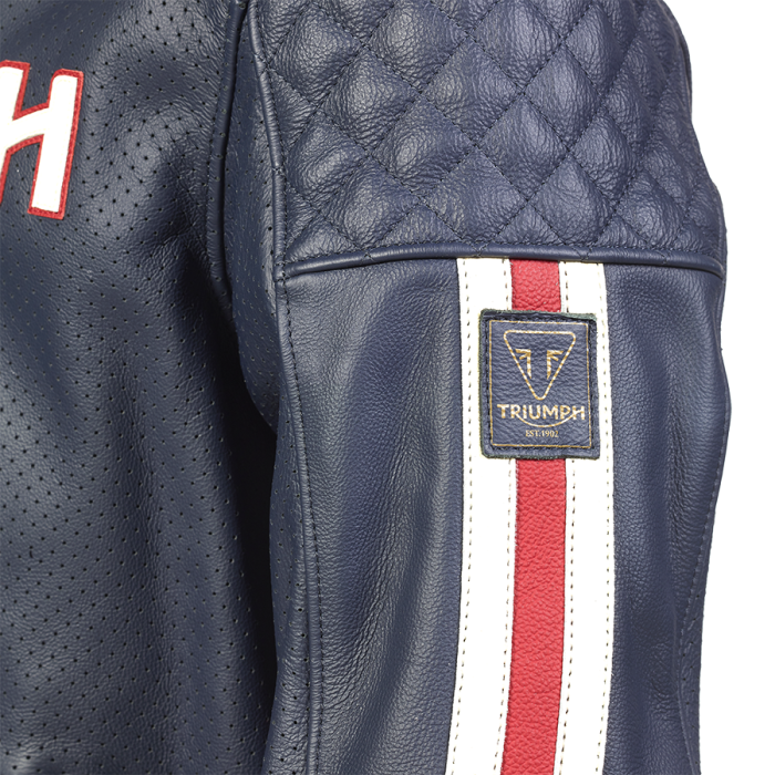 Triumph Braddan Air Race Jacket Blue MLES2332 | eBay