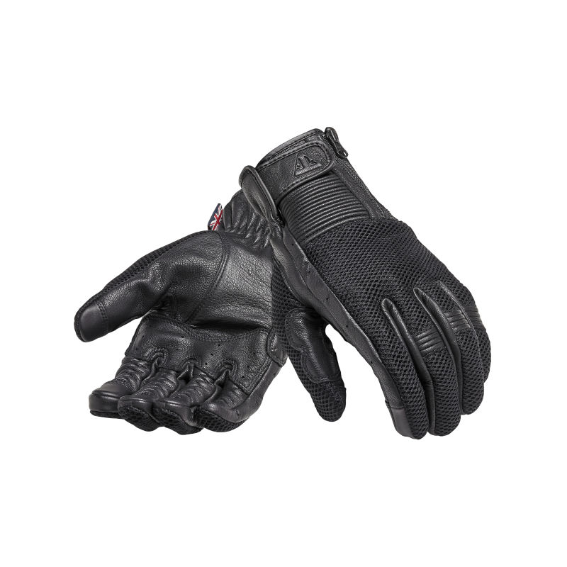 TRIUMPH RAVEN MESH グローブ Sサイズ ライダーズグローブ トライアンフメッシュグローブ：BLACK RAVEN MESH GLOVES