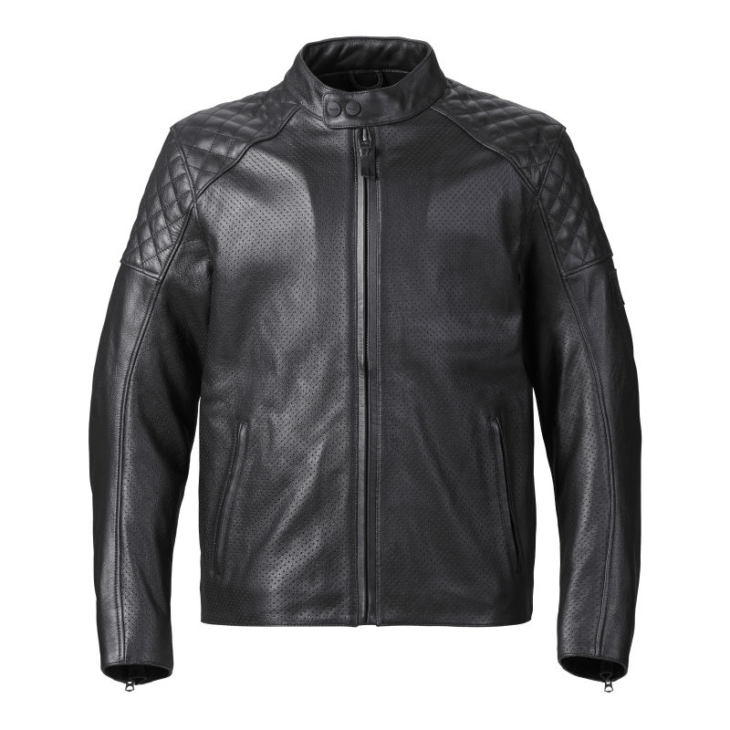 Braddan Air Race Jacket in Black Motorcycle Clothing