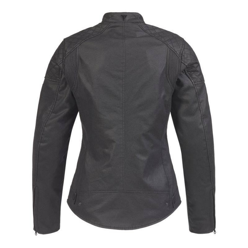 Woman's Braddan Wax Black Jacket | Motorcycle Clothing