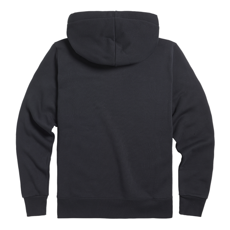 Carrick Arched Lettering Logo Hoodie in Black Casual Clothing