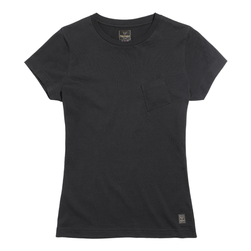 Sydney Womens T-shirt in Black | Casual Clothing