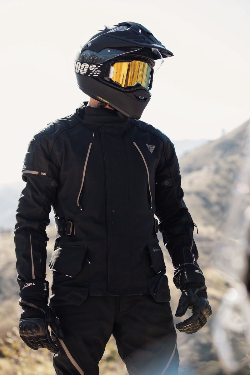 Alder GORE TEX Adventure Tourer Grey Jacket Motorcycle Clothing