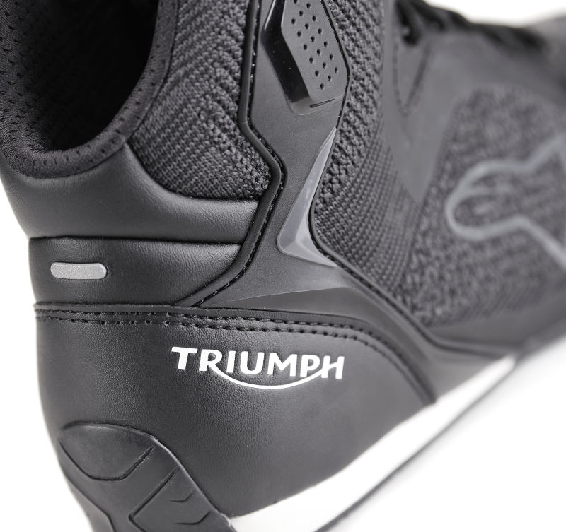 Triumph motorcycle shoes top