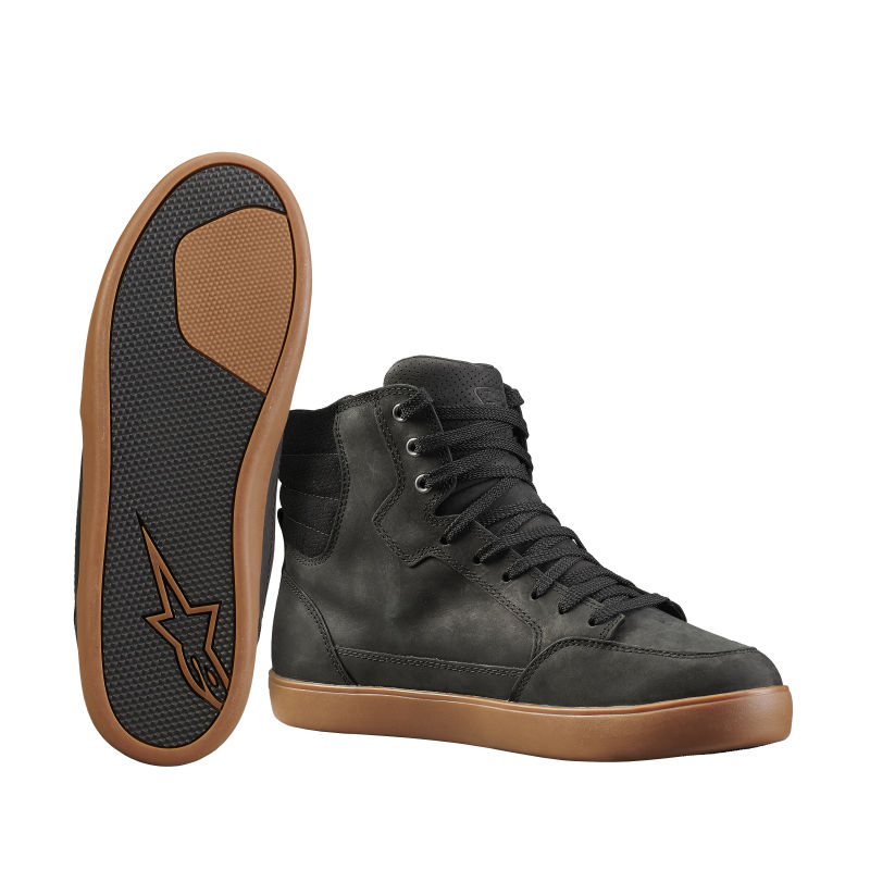 Triumph x Alpinestars J 6 Waterproof Riding Shoe Leather Triumph Motorcycles Clothing