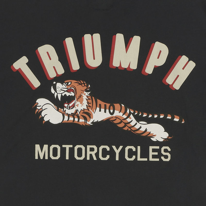 Triumph tiger t shirt sales