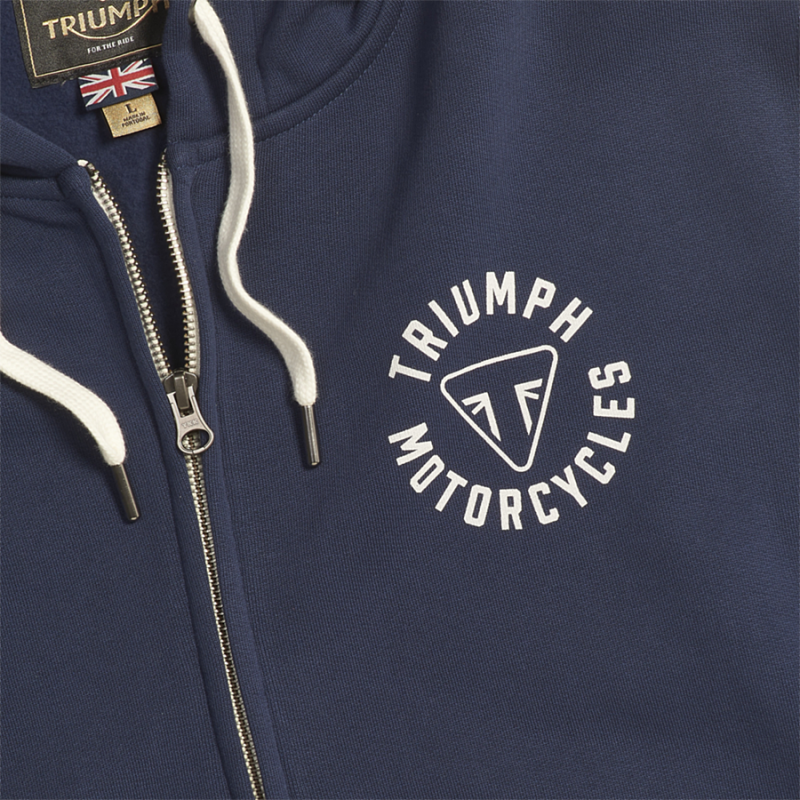Triumph zip up hoodie deals
