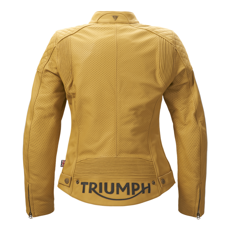 Triumph ladies motorcycle jacket top