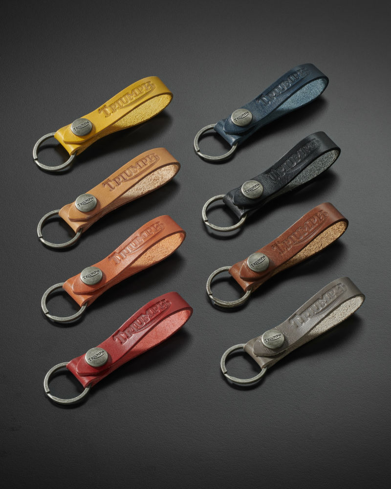 Triumph motorcycle keyring top