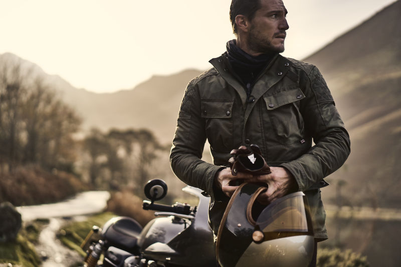 Triumph mcqueen waxed camo jacket new arrivals