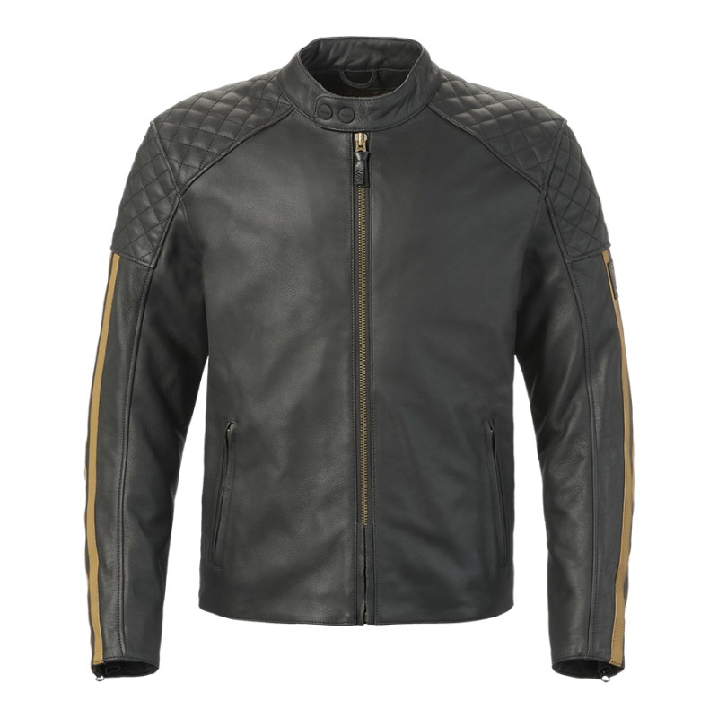 Triumph Motorcycles x 007 Bond Edition Leather Jacket in Black Casual Clothing
