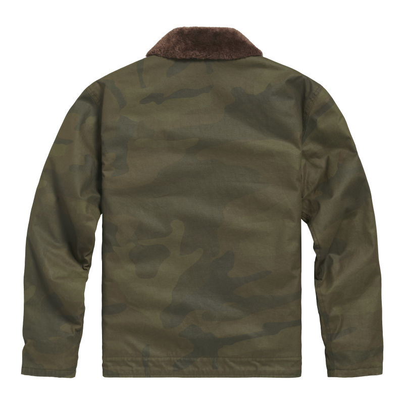 Triumph mcqueen waxed camo jacket deals