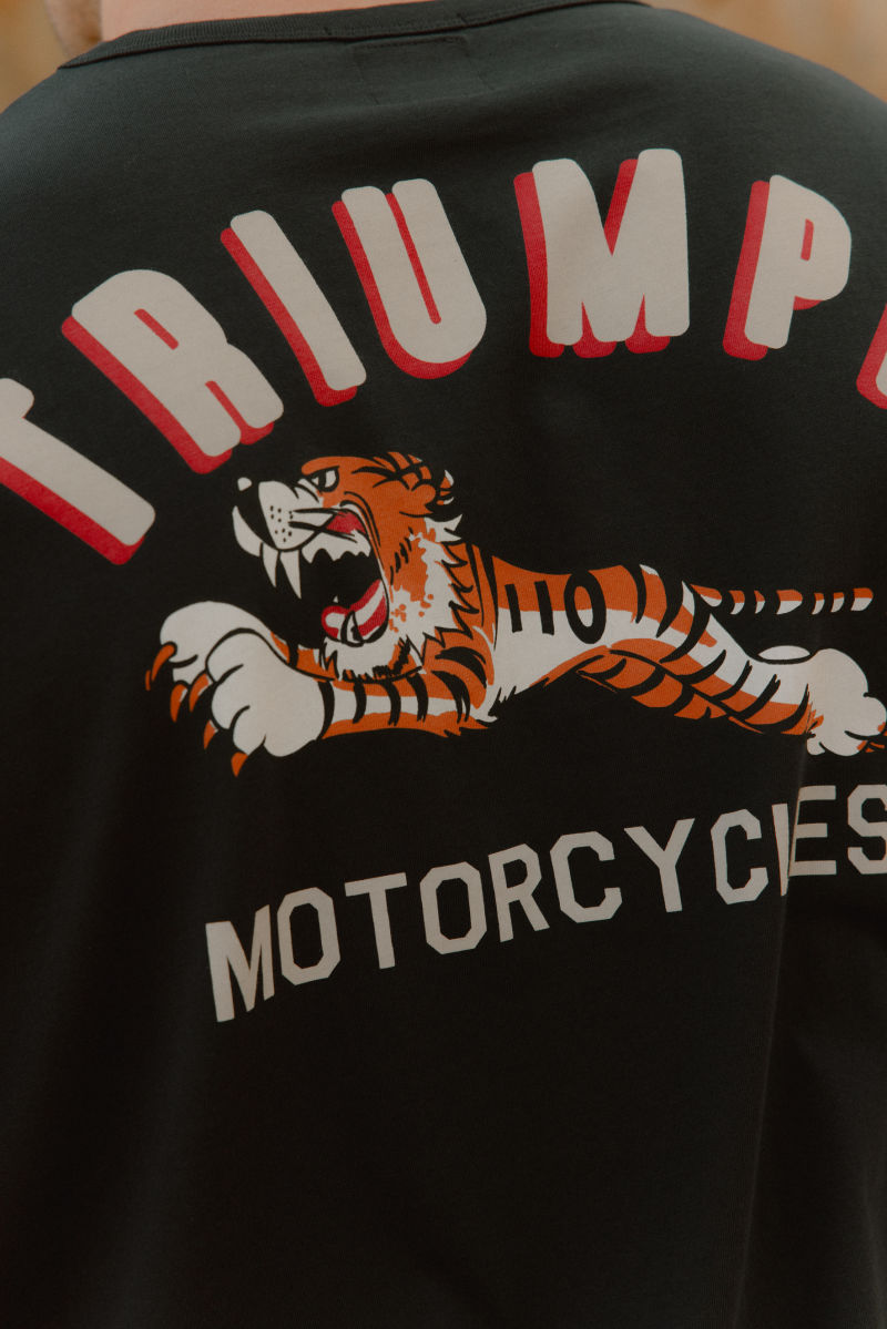 Service Crew Tiger Sweatshirt | Triumph Lifestyle