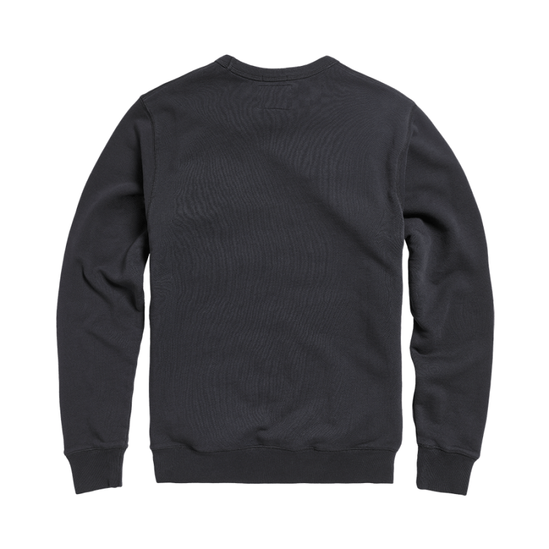 Radial Crew Sweatshirt in Black | Triumph Heritage