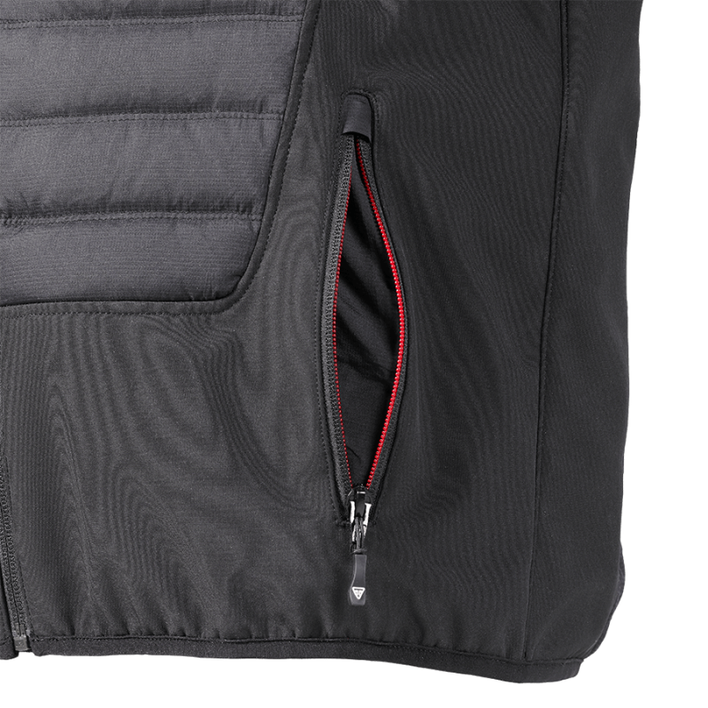 Hybrid Mid-Layer Jacke für Herren in Schwarz | Motorradbekleidung
