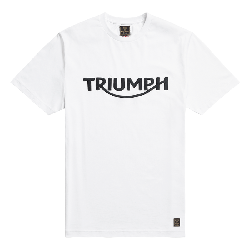 T-shirt avec logo brodé Bamburgh en noir