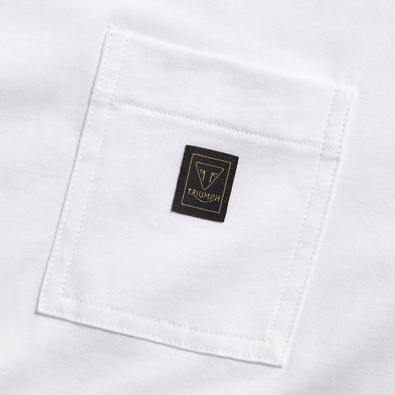 T-shirt à poche avec logo dans le dos Ditchling