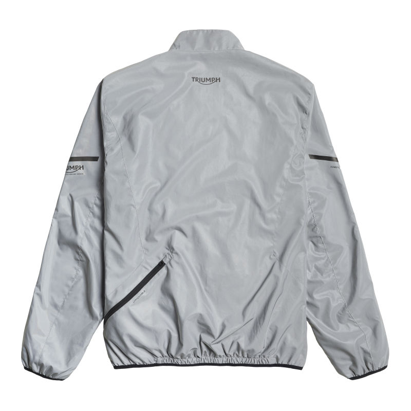 Silver Reflex Fabric Jacket