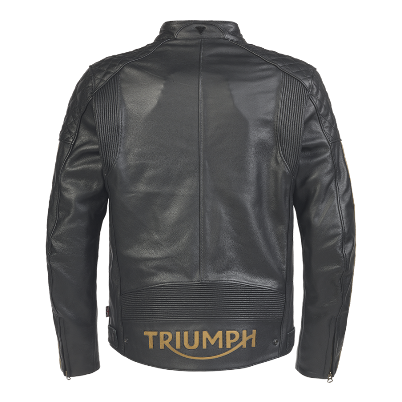 Men s Braddan Sport Black Gold Jacket Motorcycle Clothing