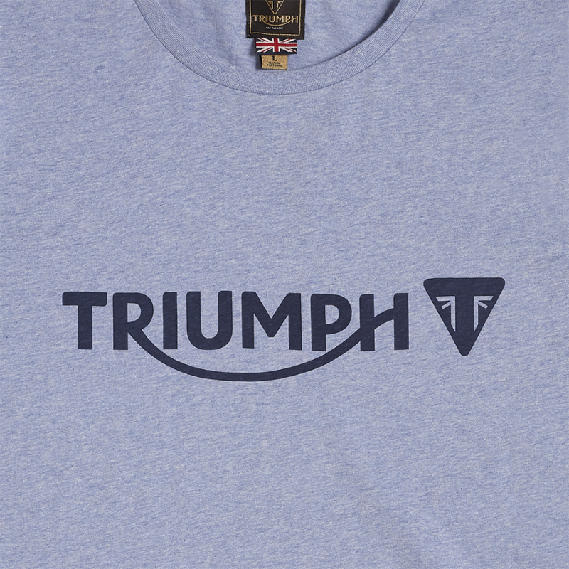 Lucky Brand x Triumph Motorcycles Men's Size XL Grey Graphic Logo