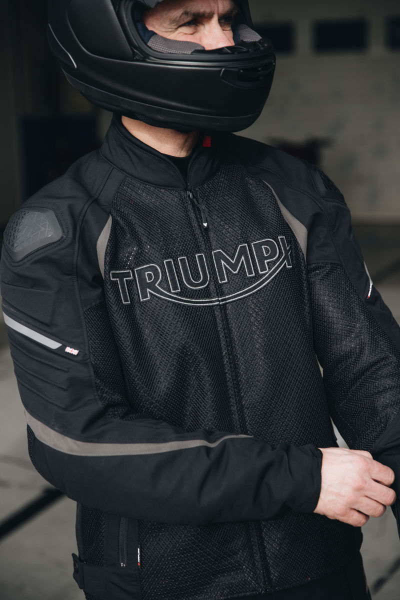 Triple Sports Mesh Jacket Roadster Black Jacket | Motorcycle Clothing