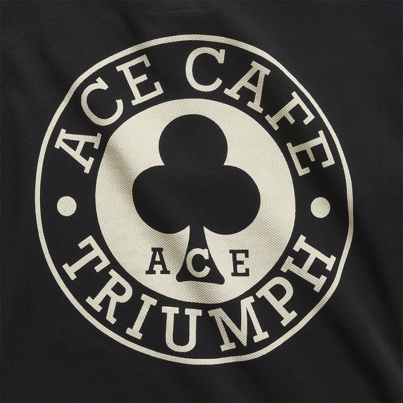 Ace Cafe Sweatshirt mit Reißverschluss am Hals
