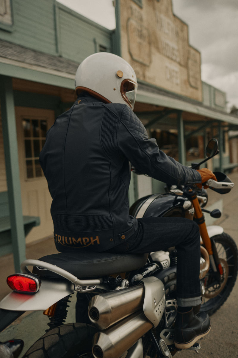 Braddan Leather Motorcycle Jacket