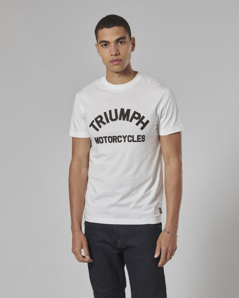 T-shirt Burnham à logo en arc de cercle