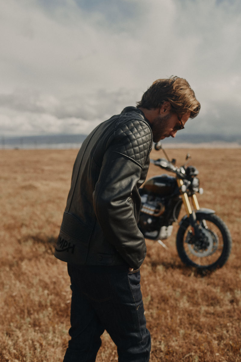 Braddan Leather Motorcycle Jacket