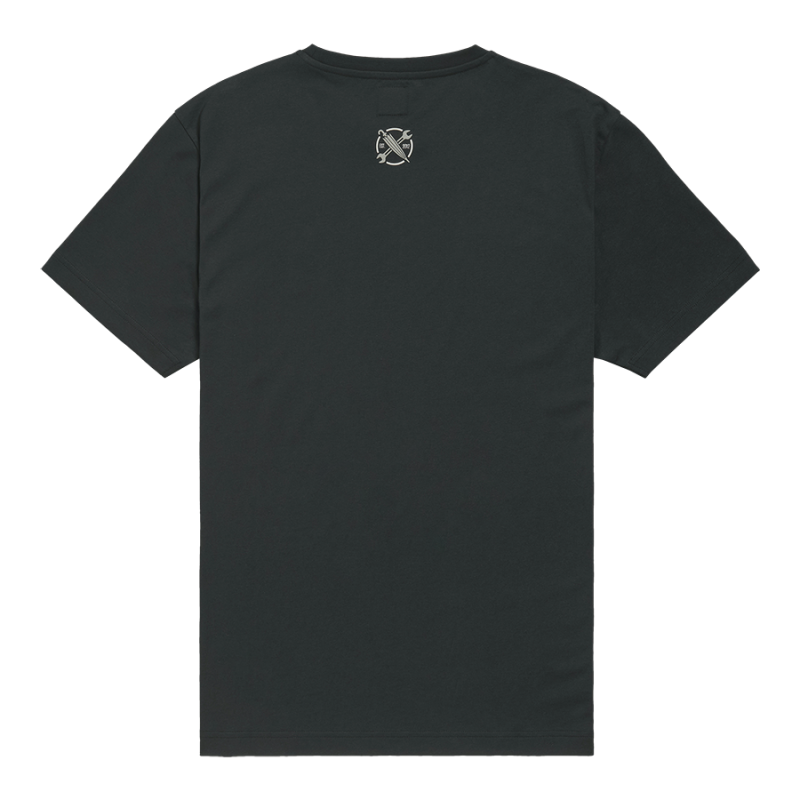 Hufferty DGR Grafik-T-Shirt in Schwarz
