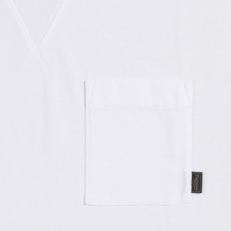 T-shirt graphique Sled blanc