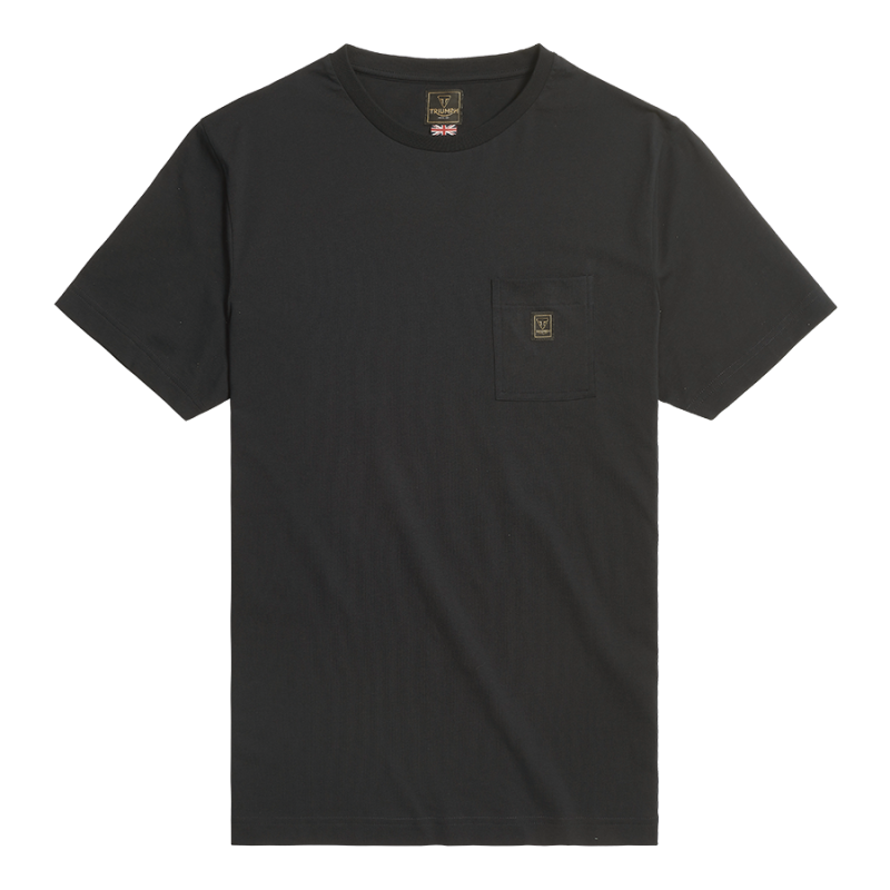 Sunset Grafik-T-Shirt in Schwarz