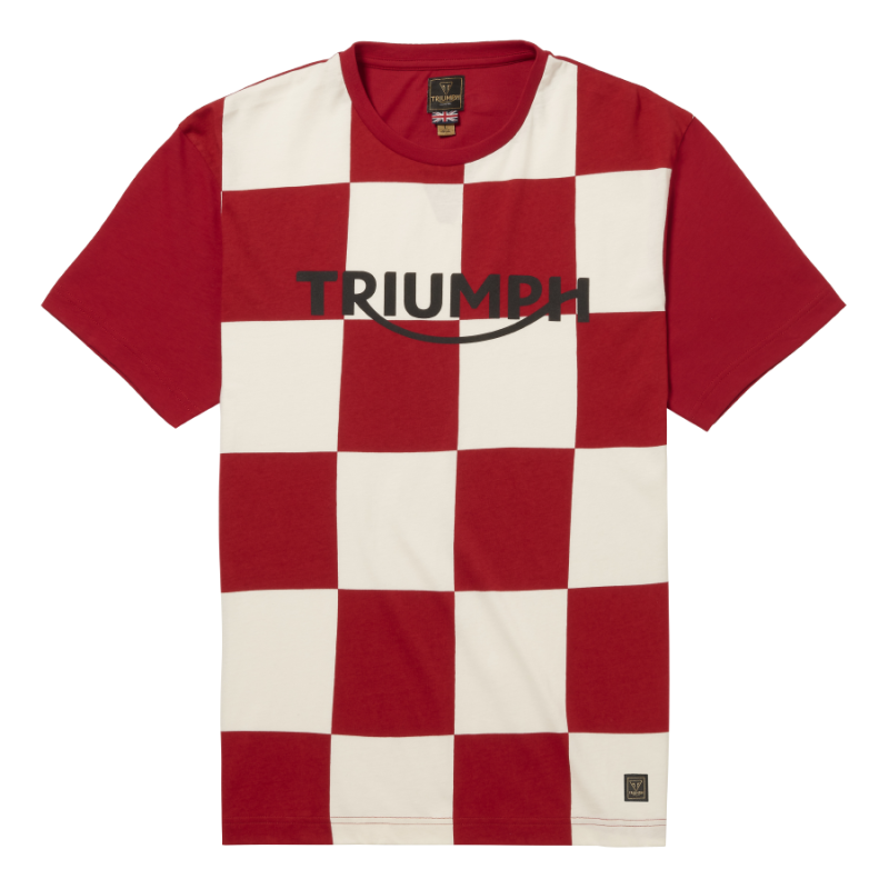 T-shirt Cullen Checkerboard