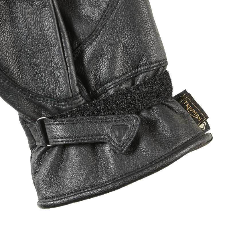 Suffolk GORE-TEX® Lederhandschuh in Schwarz mit D3O®