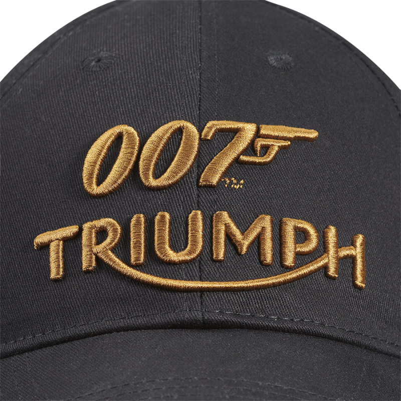 Casquette Triumph x 007™ Bond Edition Noire