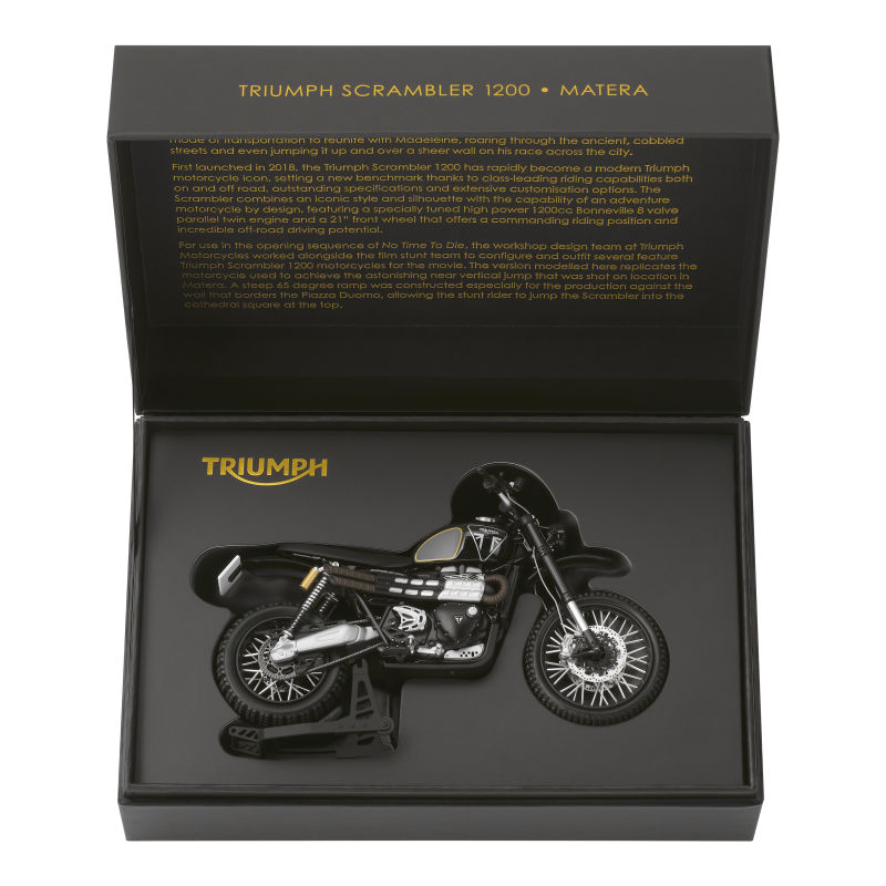 CORGI® Triumph Scrambler 1200 Bond Edition