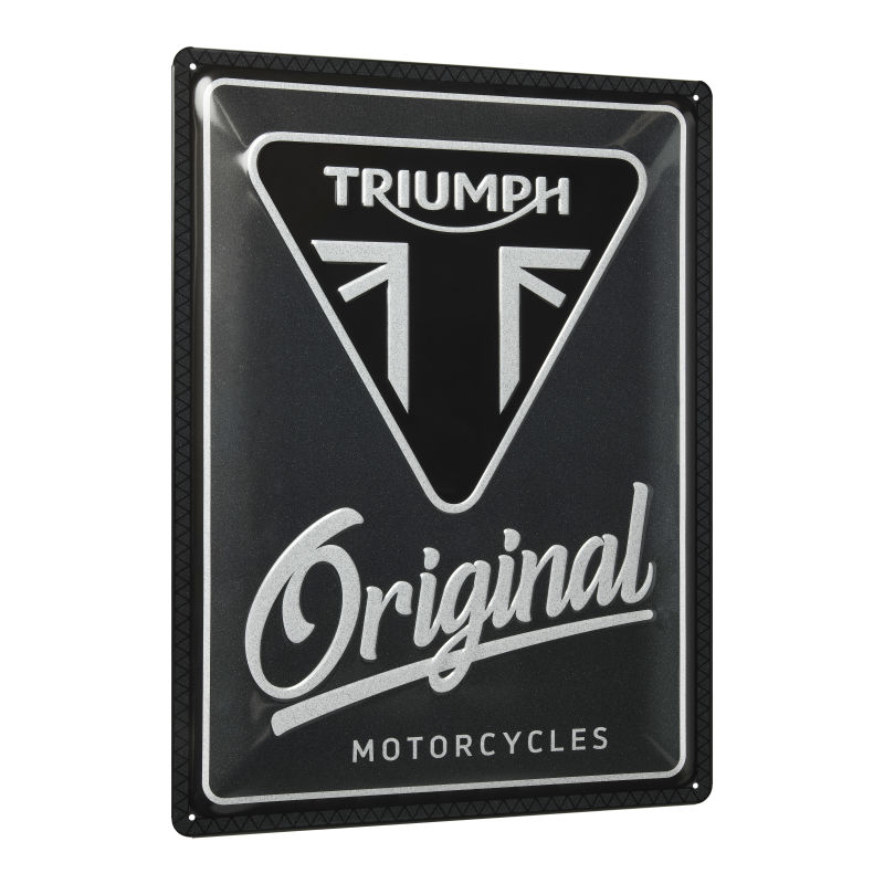 Triumph Original Tin Sign