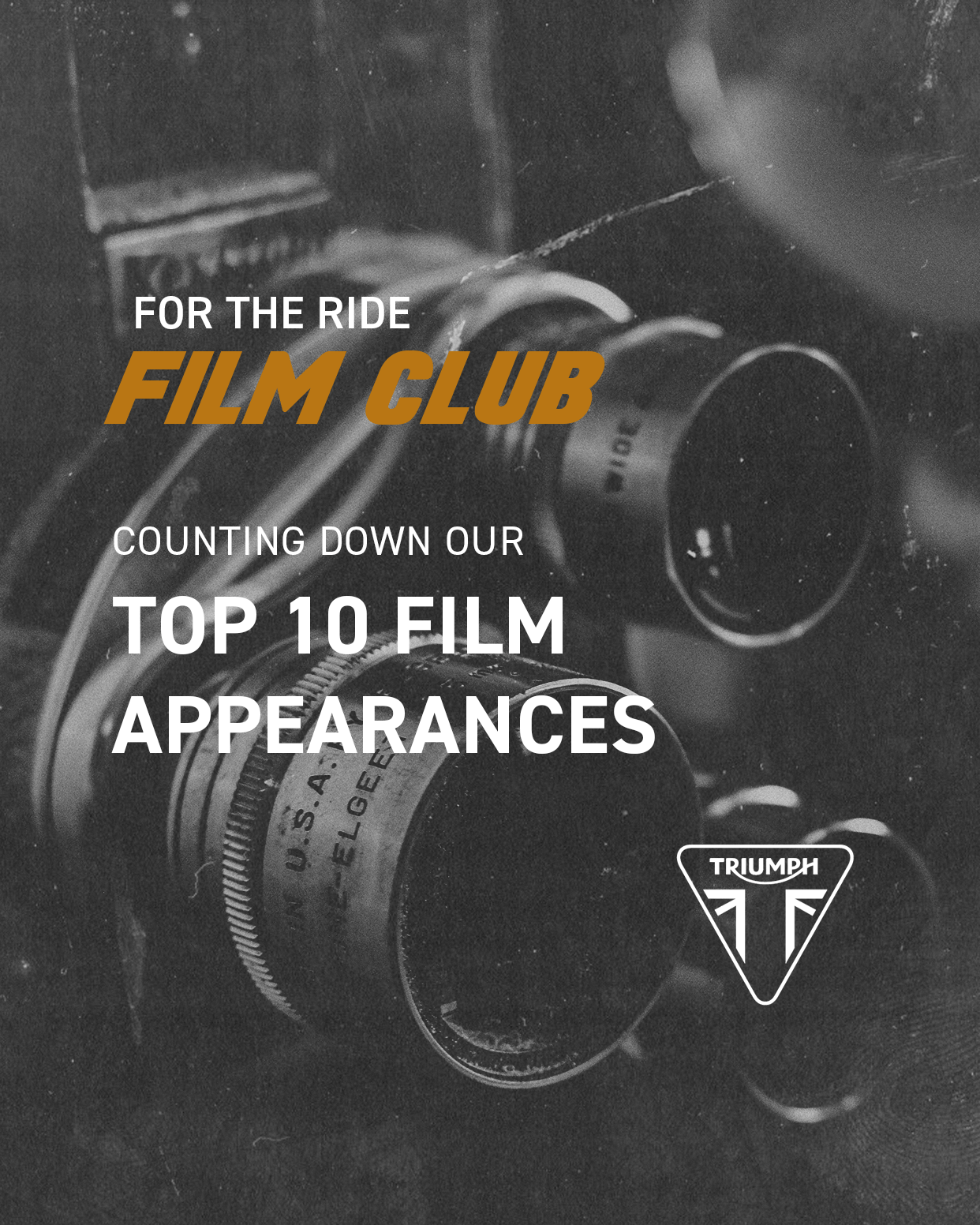 Triumph top 10 film appearances 