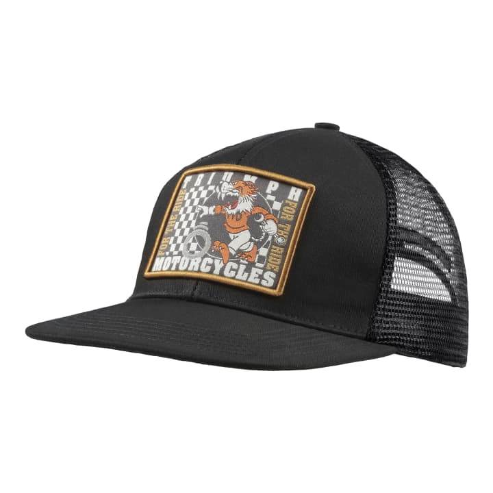 110 Flat Peak Trucker Cap