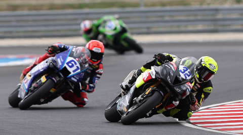 First Front Row Start and Podium Fight for Oli Bayliss