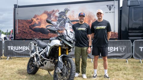 Triumph to Take on Red Bull Romaniac