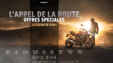 Triumph France June offers